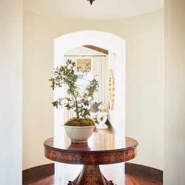 Malibu Spanish Colonial, Master Bedroom Entry Rotunda w/ Moroccan Lighting