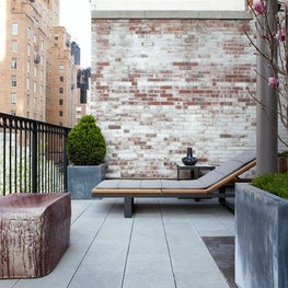 KIPS BAY 2011 A contemporary outdoor terrace designed for Kips Bay Decorator's Showhouse 2011. 