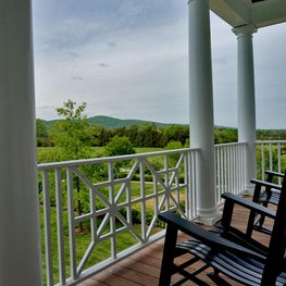 Mastersuite office porch view