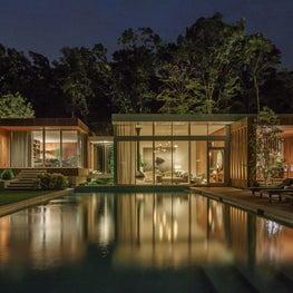 Old Orchard  Rear at Dusk