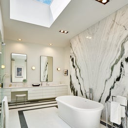 Master Bath, Raintree Residence. Dallas TX