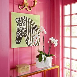 Amanda Reynal Interiors Entry Vestibule