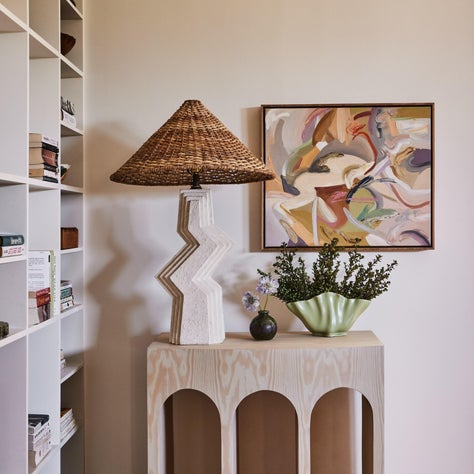 Bookcase & Bridge Console