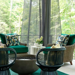 Transitional Screened Porch