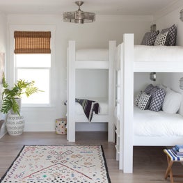 Bohemian Beach House Boys' Bunk Room 
