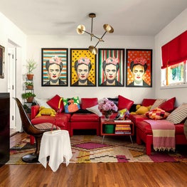 Lounge inspired by Folk Art and Mexican Style