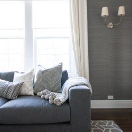 Geometric Family Room Details