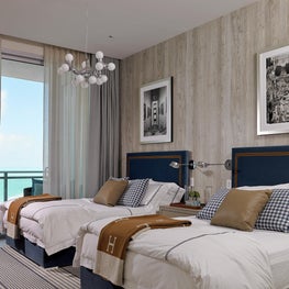 One Bal Harbour - Double Bedroom 