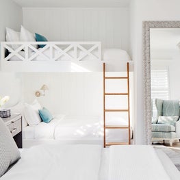 Sea Girt Beach House, Guest Bedroom w/ Bunkbeds