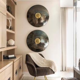 Japanese inspired Bedroom Vignette