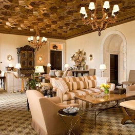 Interior Architecture of Miami Indian Creek Home - Living Room