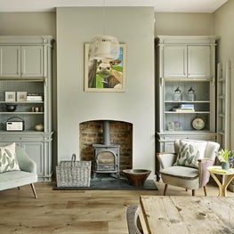 Kitchen diner, Muswell Hill, London, seating area