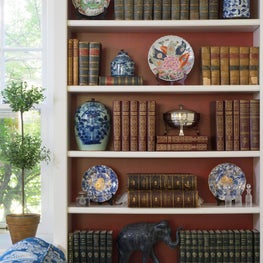 Country Club Bookshelf