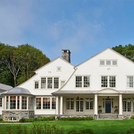Contemporary Shingle Style Overlooking a Tidal River