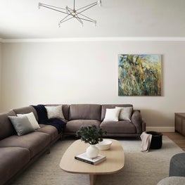 Los Altos Hills Tudor Media Room