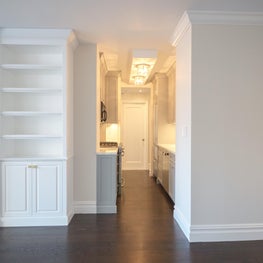 Traditional Transformation, Custom Built-in/Kitchen in a Gut Renovated 3 BR Apt