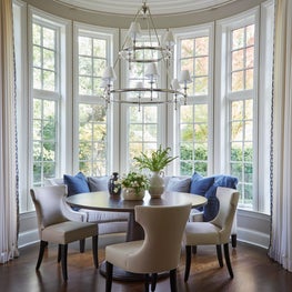 Winnetka Residence Breakfast Room 