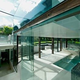 Highgate House Rear Facade and Pool