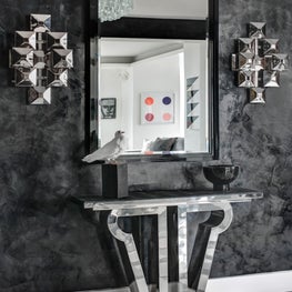 Ritz Carlton Residences, Boston; Entry with Venetian Plaster walls