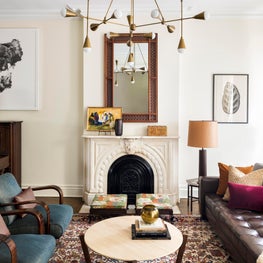 Great Room in Fort Greene Townhome