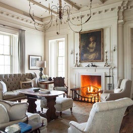 Living Room, Longwood Farm, Texas