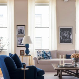 Living Room in Williamsburg Loft