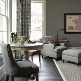 Buckhead Residence Home Office Sitting Area