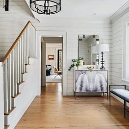 Modern Weston Farmhouse- Foyer