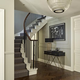 Barnet Entrance Hallway with Parquet Flooring