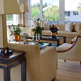 Palm Beach Residence - Living Room 