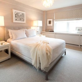 East 84th Highrise/Modern Bedroom/Upholstered Headboard