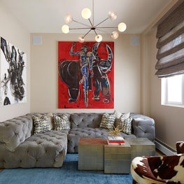 Modern Soho Penthouse, Sitting Room