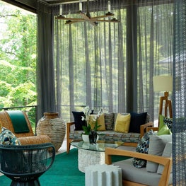 Transitional Screened Porch