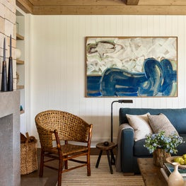San Juan Island Retreat - Living Room