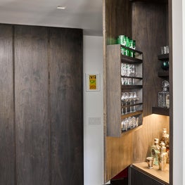 View of Custom Hallway Storage