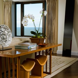 Lake Shore Drive Apartment Living Room Vignette