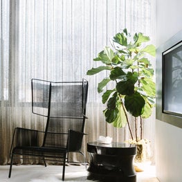 we saw no reason to choose between polished + chill interiors. it's all play.