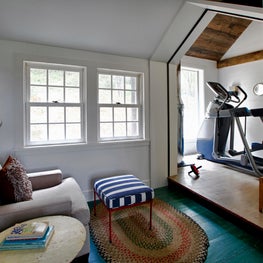 Connecticut Farmhouse, Gym, Family Room
