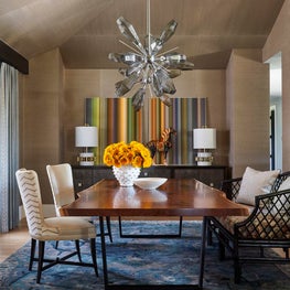 Bright and Colorful Dining Room