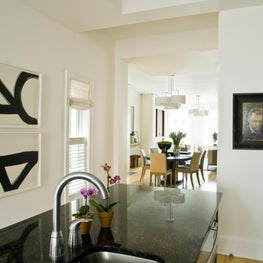 Kitchen in Logan Circle rowhouse