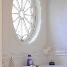 Fixed Window at the Vanity