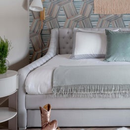 This bold and dramatic space is filled with quirky moments.