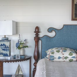 Bedroom Vignette at Ship's Channel, Cape Elizabeth