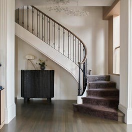 Entry Hall Staircase - Downtown Triplex Apartment