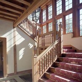 Stair Hall, Willowick Residence, Houston, Texas