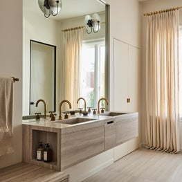 Travertine Primary Bath