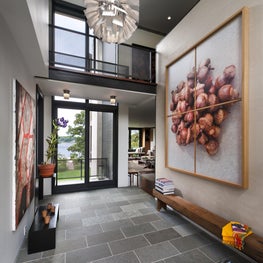 Bluff Point Road Foyer