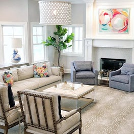 Family Room Hinsdale Residence