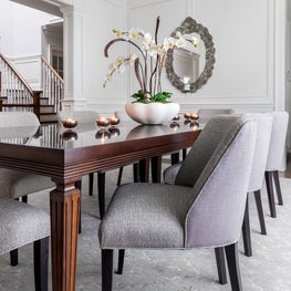 Hilton Dining Room, custom chairs