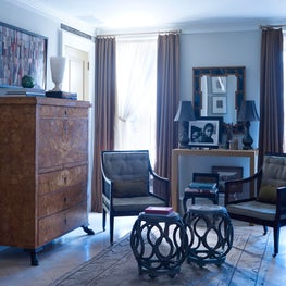Park Avenue Duplex:  Sitting Room